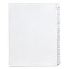 Avery Dennison Index Tab, Allstate 126-150, White, PK25 01706